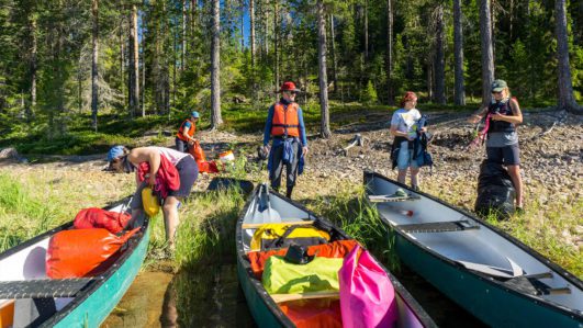 arctic-mountain-team Kanutour Lappland