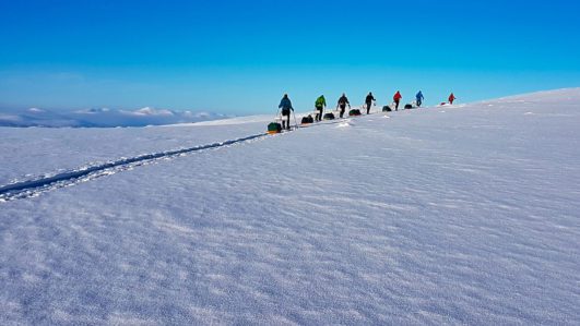 Winter-Hüttentour auf dem berühmten Kungsleden