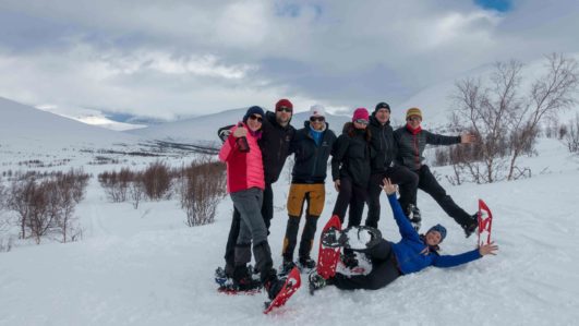 Winter-Hüttentour auf dem berühmten Kungsleden - Direkt von Zürich zum Schneeschuh-Erlebnis