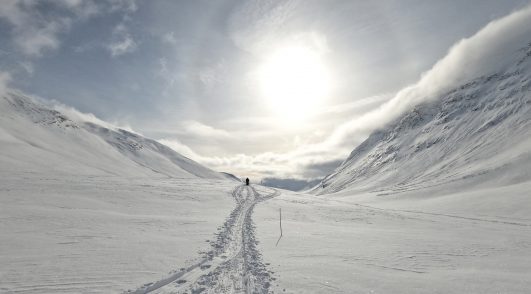 Wintertour in den Sarek Nationalpark